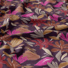 Printed Viscose MIPS Eggplant / Warm Multicolored